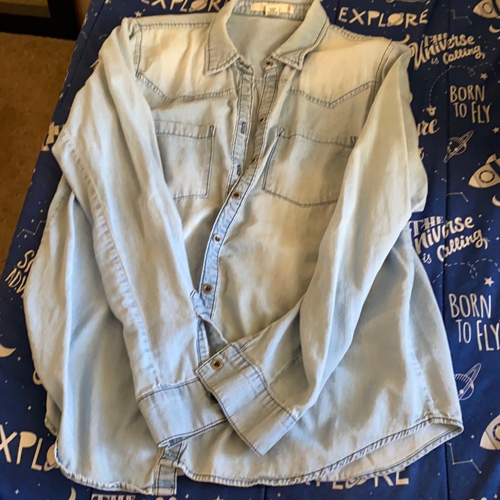 Blue blouse